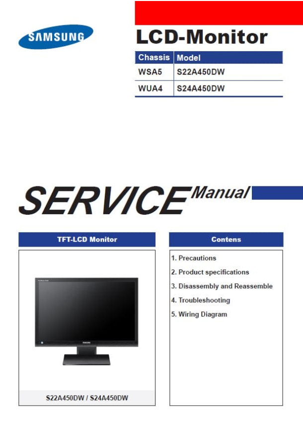 WSA5-WUA4_S22A450DW, S24A450DW